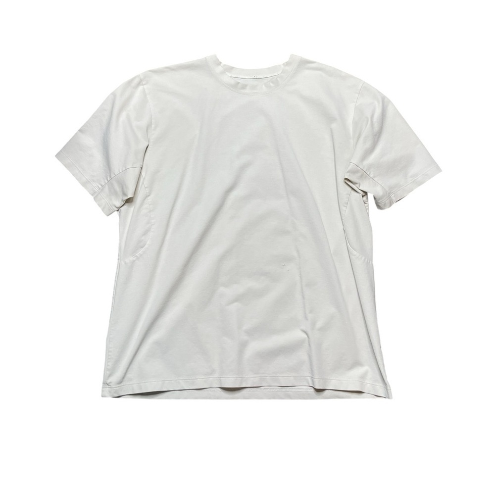 LULULEMON Men's White / Cream Short Sleeve Tee Size XL Estimated
